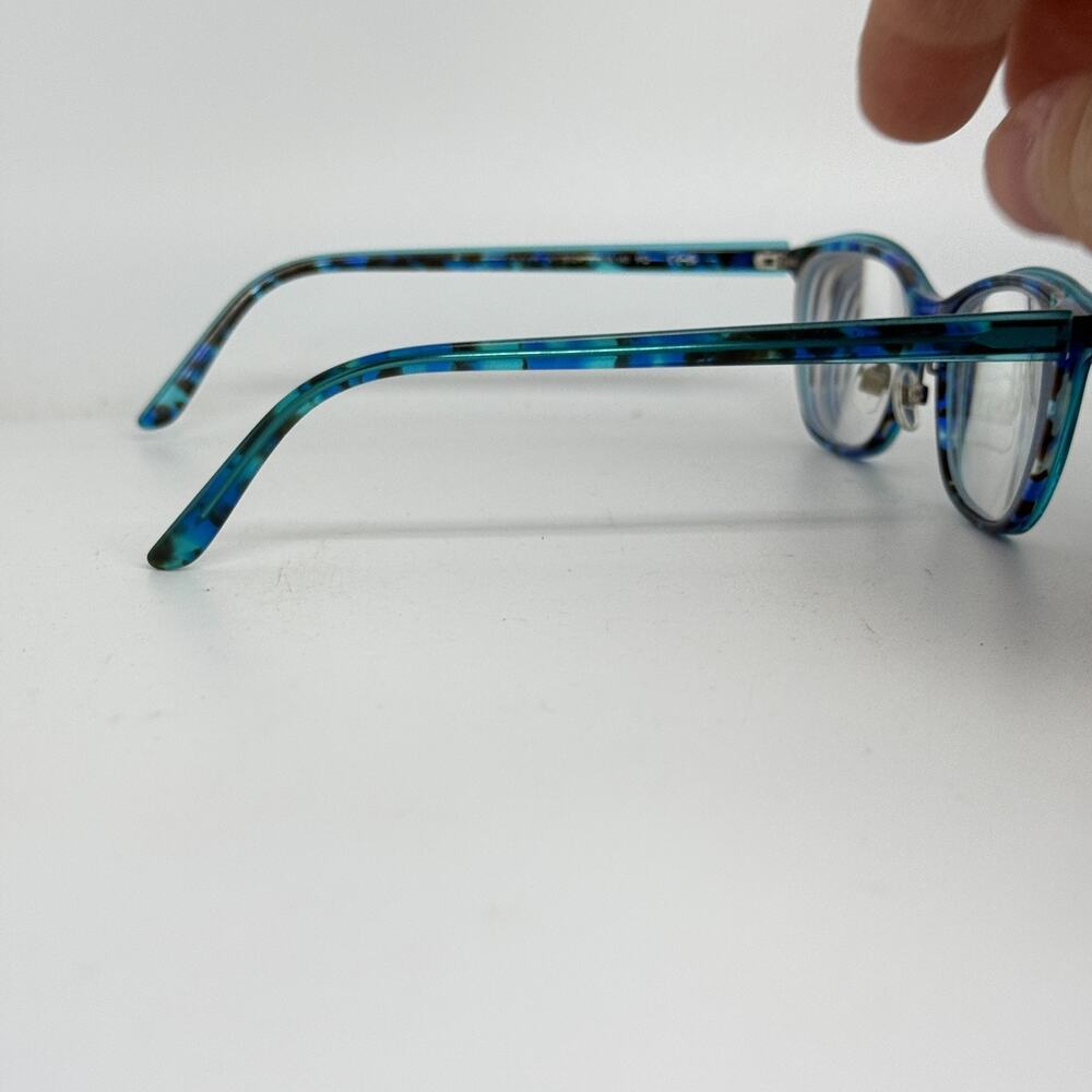Prodesign Denmark Eyeglasses Frames Blue Multicol… - image 4